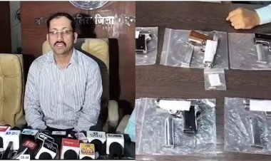 Indore News : 10 अवैध पिस्तौल और कारतूस सहित इंदौर क्राइम ब्रांच ने दो अवैध हथियारों तस्कर को किया गिरफ्तार ।