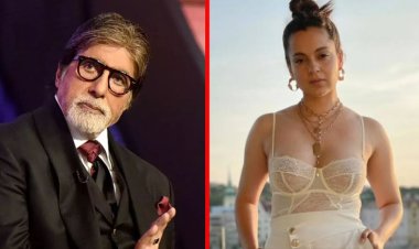 इंडिया बनाम भारत की बहस में कूदी कंगना, बता डाला इंडियन का मतलब केवल एक गुलाम तो अमिताभ बच्चन ने कहा  "भारत माता की जय"