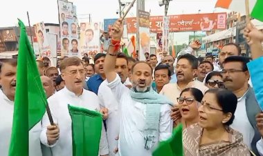 Jabalpur News ; कांग्रेस पार्टी ने स्मार्ट मीटर के विरोध मे निकाली गई जागरूकता यात्रा