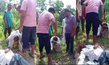 Anuppur news today : अनुपपुर में मानवता शर्मसार भाजपा नेता ने आदिवासी की चप्पलों से पिटाई, वीडियो वायरल