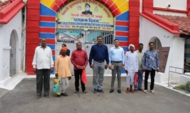 गांधी जयंती के उपलक्ष्य में जबलपुर सेंट्रल जेल से 6 कैदियों को रिहा किया गया ।