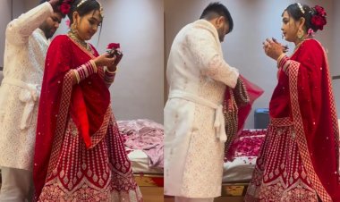 New Romantic Suhagrat Video : कपल नें Social Media में अपलोड किया सुहागरात का वीडियो, लोग भड़के