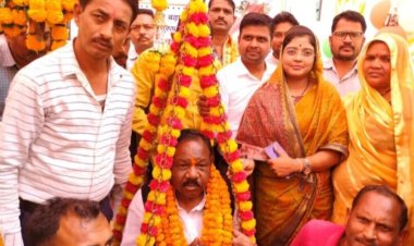 जन्मदिवस पर विधायक कुंवर सिंह टेकाम को फलों से तौला