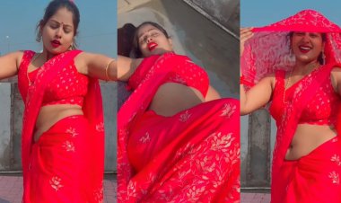 Desi Bhabhi Sexy Video: पिंक साड़ी में देशी भाभी ने दिखाया जलवा, हर कोई वीडियो कर रहा शेयर