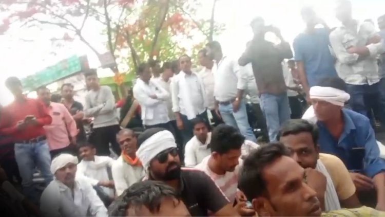 सिवनी : सरकारी दावा हुआ फेल, गेंहू खरीदी नहीं होने से किसानों ने किया चक्का जाम