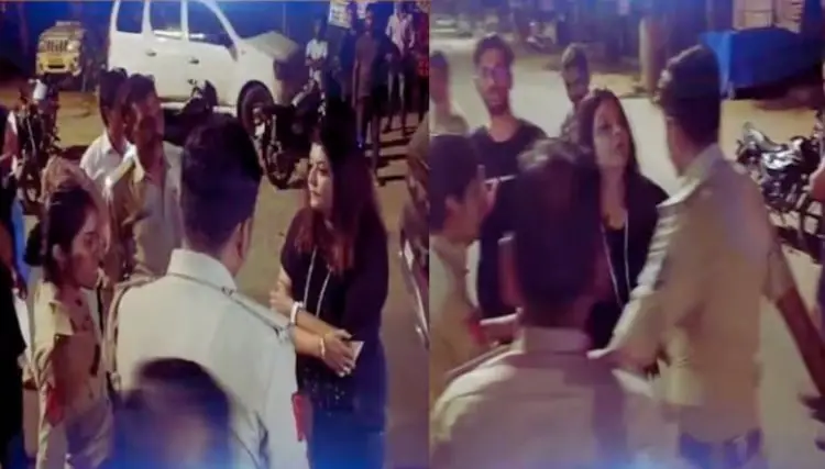 Vadodara Viral Video : शराब के नशे में धुत महिला ने पुलिस को जड़े थप्पड़, केस दर्ज 